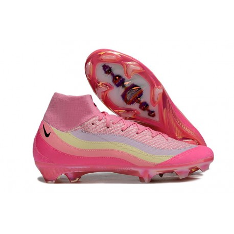 Botas Nike Mercurial Superfly 10 Elite FG AM 95 Rosa