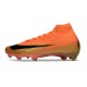 Botas Nike Mercurial Superfly 10 Elite FG Naranja Dorada Negro