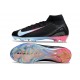 Botas Nike Mercurial Superfly 10 Elite FG Negro Azul Rosa