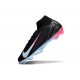 Botas Nike Mercurial Superfly 10 Elite FG Negro Azul Rosa