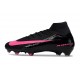 Botas Nike Mercurial Superfly 10 Elite FG Negro Rosa
