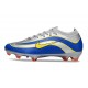 Taco Nike Air Zoom Mercurial Vapor 16 Elite FG Gris Azul