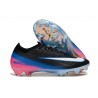 Taco Nike Air Zoom Mercurial Vapor 16 Elite FG Negro Blanco Azul Rosa 
