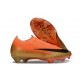 Taco Nike Air Zoom Mercurial Vapor 16 Elite FG Naranja Dorado Negro