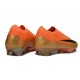 Taco Nike Air Zoom Mercurial Vapor 16 Elite FG Naranja Dorado Negro
