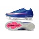 Zapatos Nike Mercurial Vapor XVI Elite FG Azul Rosa Plateado
