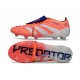 adidas Predator Elite Fold-over Tongue 25 FG Naranja Blanco