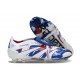 adidas Predator Elite Fold-over Tongue 25 FG Blanco Azul Rojo