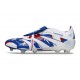 adidas Predator Elite Fold-over Tongue 25 FG Blanco Azul Rojo