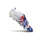 adidas Predator Elite Fold-over Tongue 25 FG Blanco Azul Rojo
