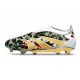 Bota adidas Predator Elite Laceless FG Negro Verde Dorado