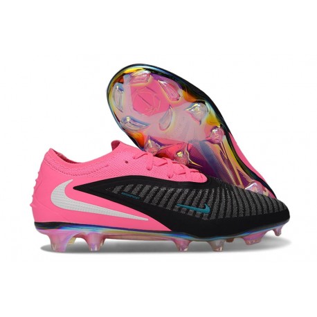 Nike Phantom 6 Elite Low FG Negro Rosa