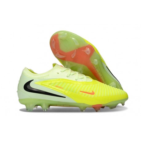Nike Phantom 6 Elite Low FG Amarillo Negro