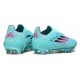 Zapatos Adidas F50+ Sin Cordones FG Azul