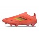 Zapatos Adidas F50+ Sin Cordones FG Rojo