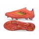 Zapatos Adidas F50+ Sin Cordones FG Rojo