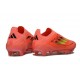Zapatos Adidas F50+ Sin Cordones FG Rojo
