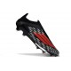 Zapatos Adidas F50+ Sin Cordones FG Negro Rojo