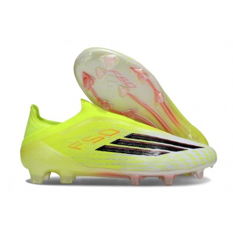 Botas de fútbol adidas F50 Elite FG LL Amarillo Negro
