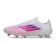 Botas de fútbol adidas F50 Elite FG LL Blanco Rosa