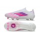 Botas de fútbol adidas F50 Elite FG LL Blanco Rosa