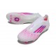 Botas de fútbol adidas F50 Elite FG LL Blanco Rosa