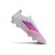 Botas de fútbol adidas F50 Elite FG LL Blanco Rosa