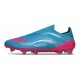 Botas de fútbol adidas F50 Elite FG LL Azul Rosa