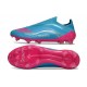 Botas de fútbol adidas F50 Elite FG LL Azul Rosa