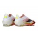 Botas de fútbol adidas F50 Elite FG LL Blanco Negro Rojo