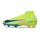 Botas Nike Mercurial Superfly 10 Elite FG Limalight Voltio Azul