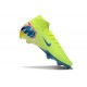 Botas Nike Mercurial Superfly 10 Elite FG Limalight Voltio Azul