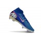 Botas Nike Mercurial Superfly 10 Elite FG Azul Blanco