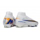Botas Nike Mercurial Superfly 10 Elite FG Blanco Azul Dorado