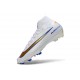 Botas Nike Mercurial Superfly 10 Elite FG Blanco Azul Dorado
