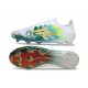 Botas de Futbol adidas F50 Elite FG Blanco Verde Dorada