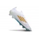 Botas de Futbol adidas F50 Elite FG Blanco Verde Dorada