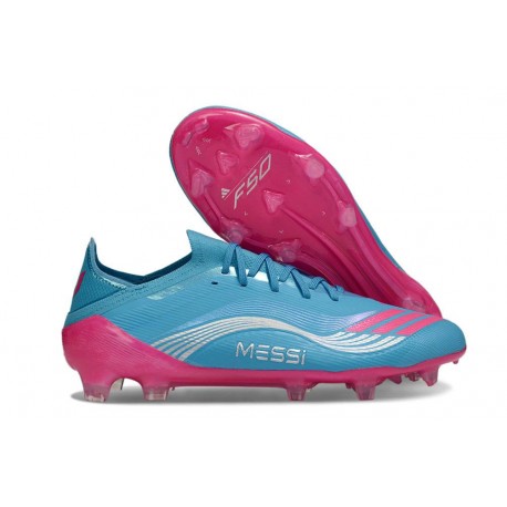 Botas de Futbol adidas F50 Elite FG Flash Agua Rosa Lúcido Lucid Cyan