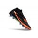 Botas de fútbol altas Nike Phantom 6 Elite FG Negro Naranja