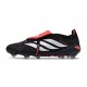 Zapatillas adidas Predator 26 Elite FT FG Negro Blanco Rojo