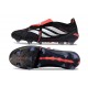 Zapatillas adidas Predator 26 Elite FT FG Negro Blanco Rojo