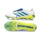 Zapatillas adidas Predator 26 Elite FT FG Blanco Azul Amarillo