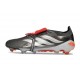 adidas Predator 26 Elite FT FG Hierro Met. Ftwr Blanco Rojo Lúcido