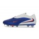 Zapatillas de Fútbol Nike Phantom 6 Elite L FG Azul Carrera Blanco