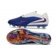 Zapatillas de Fútbol Nike Phantom 6 Elite L FG Azul Carrera Blanco