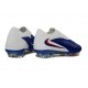 Zapatillas de Fútbol Nike Phantom 6 Elite L FG Azul Carrera Blanco