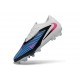 Zapatillas Nike Phantom 6 Elite L FG Azul Carrera Explosión Rosa Blanco
