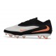 Zapatillas de Fútbol Nike Phantom 6 Elite L FG Blanco Negro Naranja