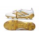 Zapatillas adidas Predator 26 Elite FT FG Blanco Dorado