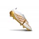 Zapatillas adidas Predator 26 Elite FT FG Blanco Dorado